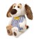 BABY BABY soft toy in vest and with a bow, 20 cm