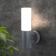 Lamp wall street Elektrostandard, GLAS, 125x64x255 mm, E27, gray color