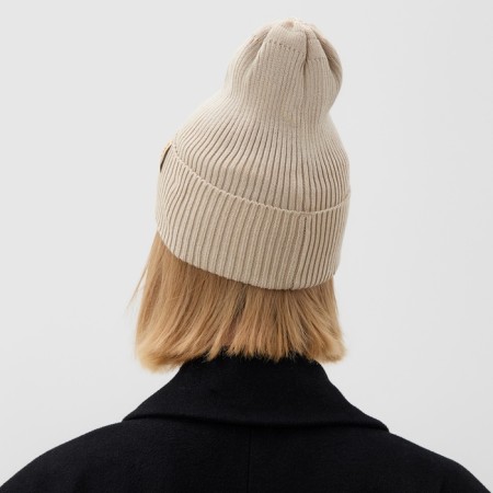 Women's hat Minaku, rr 52-56, beige color-5