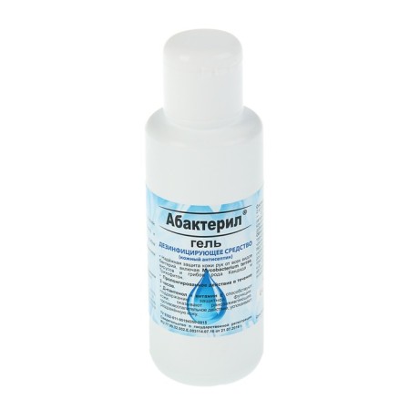 Antiseptic Skin "Abacteril-gel" with a cap of flip top, antiviral, 100 ml