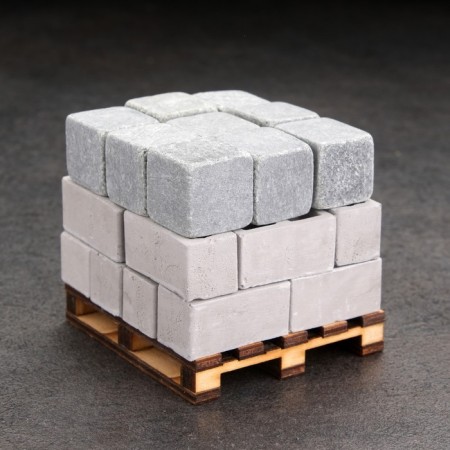 Wisks for whiskey "only for men", on a pallet with a concrete designer, natural steat, 9 pcs-5
