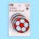 Thermal appliance "football", d = 6.5 cm, red/white color