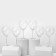 A set of glass glasses for the wine "Bravissimo", 620 ml, 6 pcs