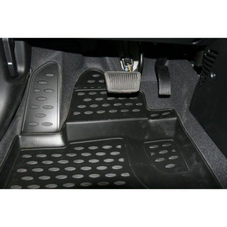 Rugs in the cabin Kia Picanto, 2011-2016 4 pcs. (polyurethane)-4