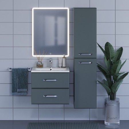 The bathroom mirror Uperwood Foster 60x80 cm, with LED backlight-3