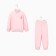 Children's costume (sweatshirt, trousers) minku pink color, height 110