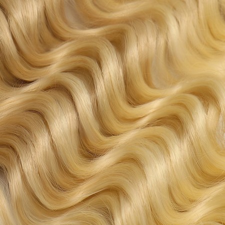 Hollywood Africolocons, 60 cm, 270 grams, light-brown color/blond HKB15/613 (Catherine)-2