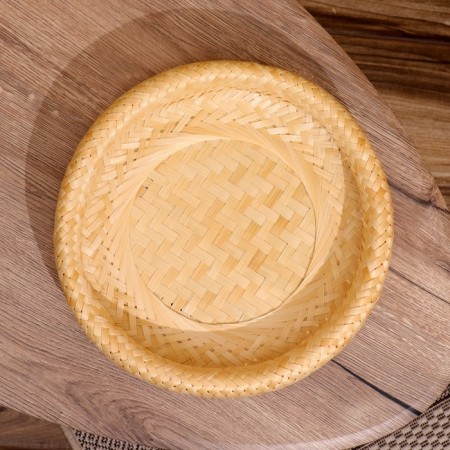 Vaska wicker, from bamboo 32x32x7 cm-2