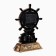Clock - HELP Alarm clock, discrete move, di -7 cm dial, 15 x 22.5 cm, aa