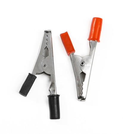 Clips-crocodiles for launch wires, 30 A, 50 mm, set 2 pcs-1