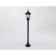 Lamp street landscape Ambrella Garden ST2037, E27, Black color, transparent