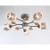 Suspended Ambrella Light, Modern, TR3033233, 5HE27, Gray color, wood