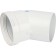 Chimney element Stout SCA-0080-000045, divert 45 °, DN80