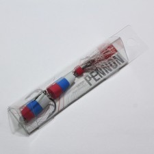 Bait jig lj Pennon No. 11, 9 cm, red-blue-white, in blist