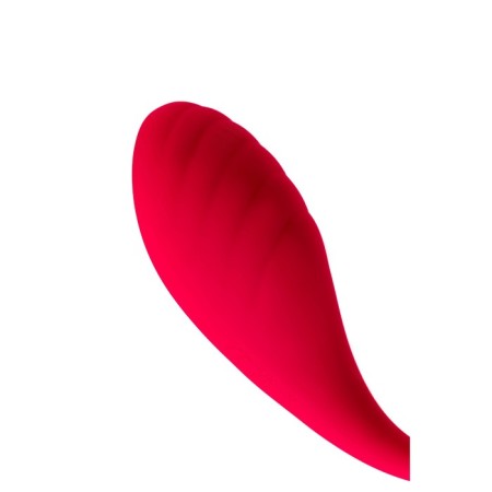 Vibroyaite with the control panel of L’Eroina Choppy, 21 cm, silicone, pink color-4