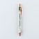 Automatic plastic pen "Golden teacher", blue paste 0.7 mm