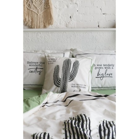 Bed linen "Ethel" 2 joint venture cactus 175x215 cm, 200x220 cm, 50x70+3 cm - 2 pcs-14