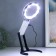 Lamp-lupa x2.5 x8 for LEDX10 creativity from 2AA+ from the Linza network D = 2.5 and 9 cm