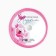 A satin decorative ribbon “Made with love”, pink, 1 cm x 5 m