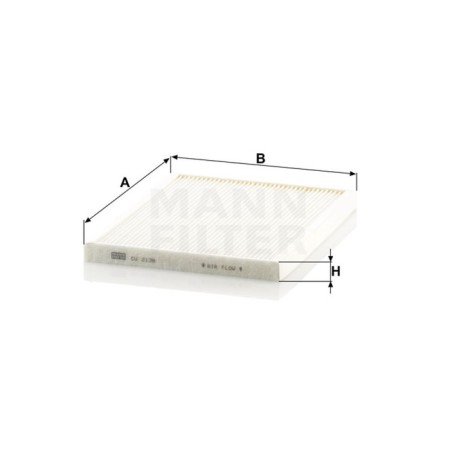 Salon filter Mann-Filter CU2138-1