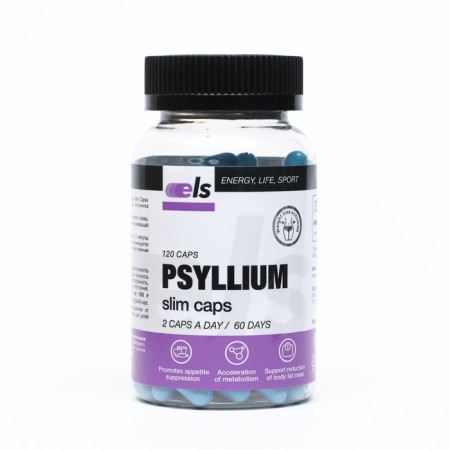 Psyllium SLIM weight loss, 120 capsules of 0.45 g