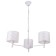 Chandelier 1092/3wt 40W E27 white 60x60x36-76 cm Bayerlux