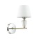 Bra Loraine, E27 1x60W, chrome color, gold
