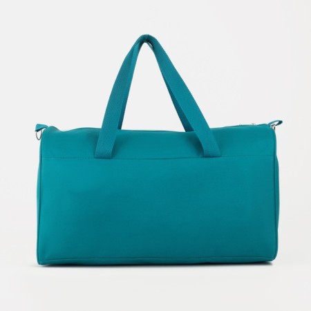 Sports bag, textura, average size, turquoise color-1