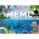 Board game Memo 2B1 “Feathered World” and “Underwater World”, 100 cards