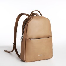 Textura zipper on the zipper, external pocket, beige color