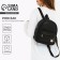 School backpack of artificial leather with Korgi pocket 27x23x10 cm