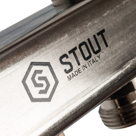 Collector Stout SMS 0923 000005, stainless steel for radiator wiring 5 outputs-3
