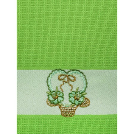 A set of wuffed napkins Diva Afrodita "Flowers", size 45x65 cm, 4 pcs-5