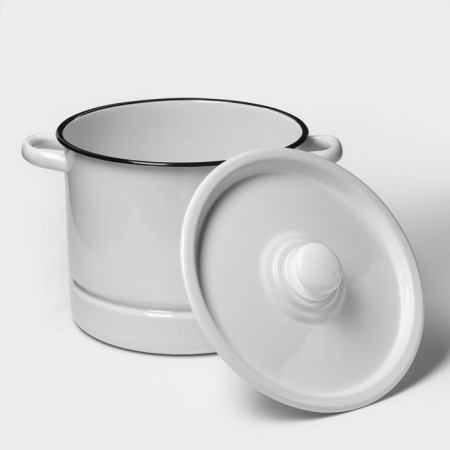 Manto car, 9 l, 3 inserts, with a plastic pen, white color-7