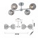 Haley 3137-304 4he27 60W chandelier