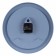 Watch Wall Interior "Classics", round D-30 cm, silent, blue