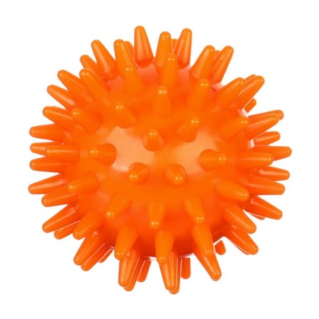 Developing massage ball "Montstrika", diameter 6 cm, orange color, crumb I-7