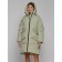 Coat insulated winter female, size 44, color light green