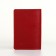 Cover for passport, Textura, red color