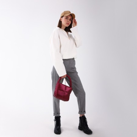 Board-tout on lightning, burgundy color-5