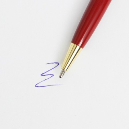 Pen in the gift box "Best Teacher", metal, blue paste, 1.0 mm-2