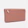 Women's wallet on magnets, pink color