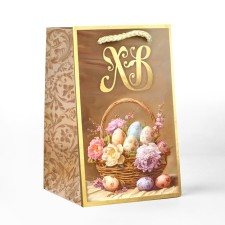 Gift package for Easter cake, eggs, 10 × 16 × 10 cm