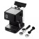 Coffee machine KitFort KT-7124, Rozhkova, 950 W, 1.5 l, cappuccino, black