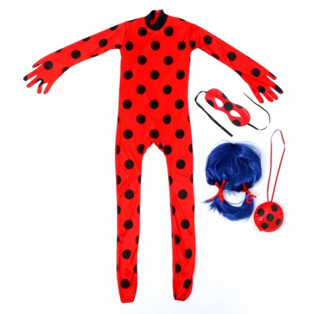 Carnival set "God's cow", height 104–116 cm, combuster, mask, bag, wig-3