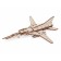Wooden designer "Airplane Fighter LT-22"