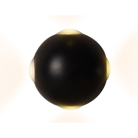 LED LED wall -mounted Ambrella Light, Wall, FW135, LED, 12 W, 840LUM, 4200K, black color, sand