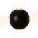LED LED wall -mounted Ambrella Light, Wall, FW135, LED, 12 W, 840LUM, 4200K, black color, sand