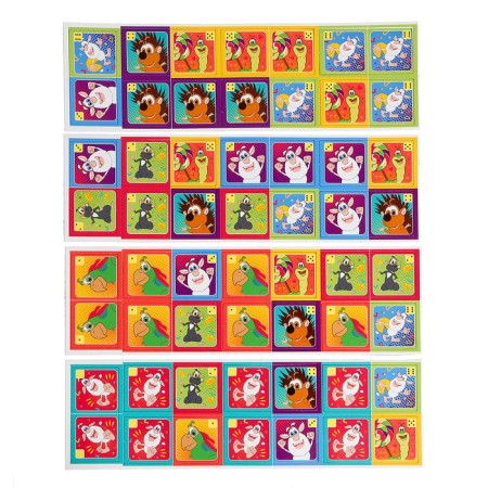 The board game "Domino. Buba ", 28 cards, from 2 players, 3+-1