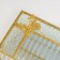 Casket glass with a metal frame "Butterfly" rectangle transparent 12.3x20x8.3 cm 1052434
